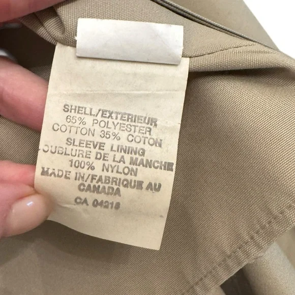 Men's Vintage  London Fog Mainstay Trench Coat - Picture 6 of 12